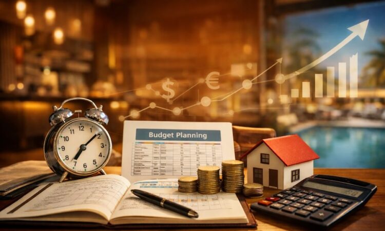 pre-opening budget hotelero
