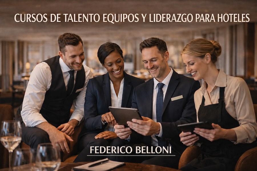 cursos de formación talento equipos liderazgo para hoteles