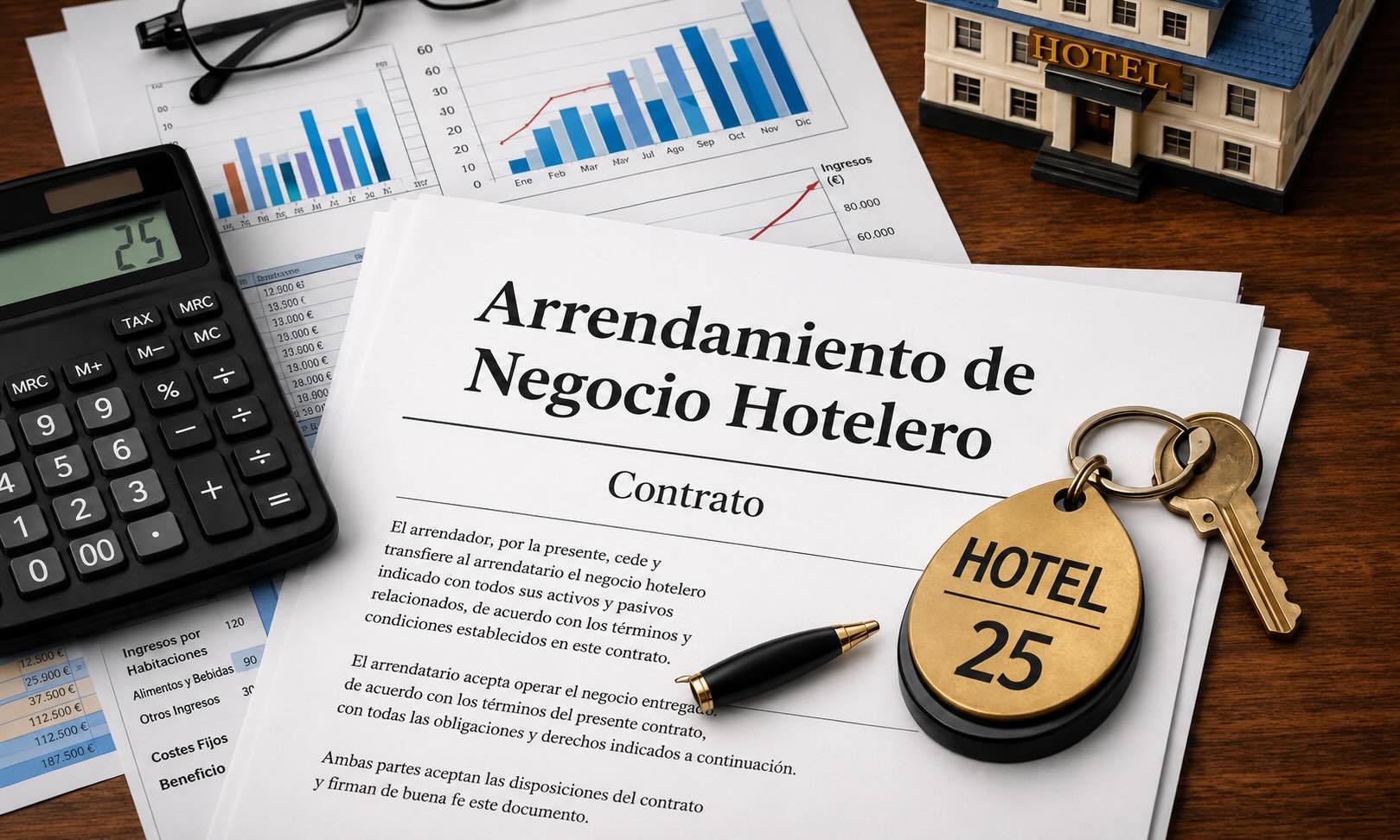 arrendamiento de negocio hotelero