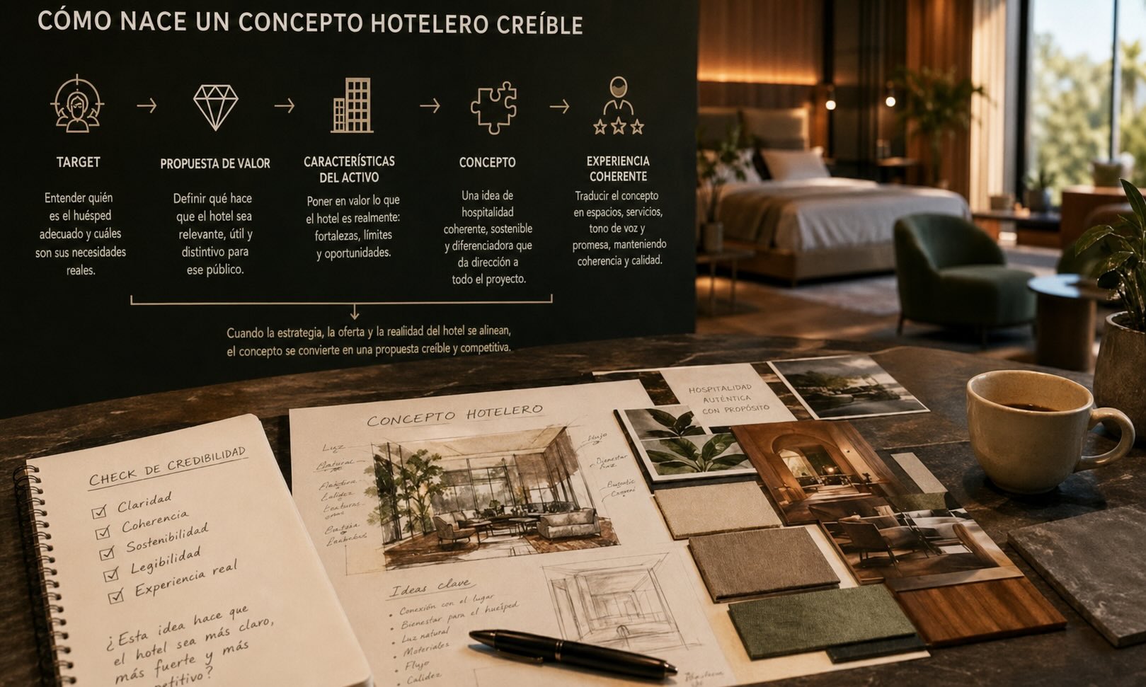 cómo nace un concepto hotelero creíble