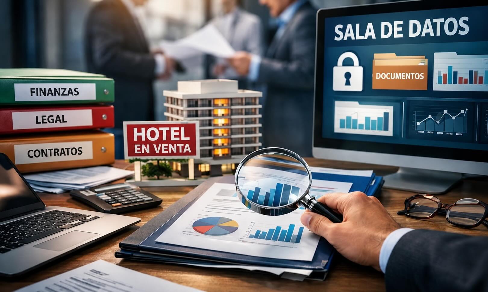 data room de venta hotelera