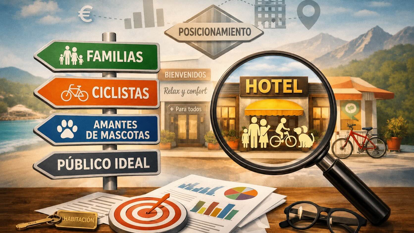 definir segmento target hotel posicionamiento