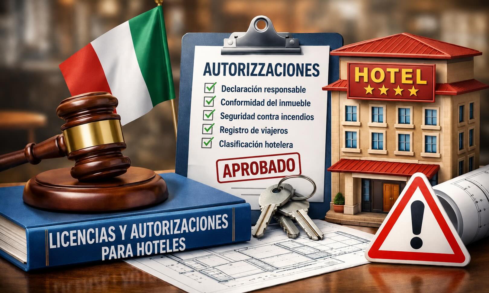 licencias y autorizaciones para hoteles