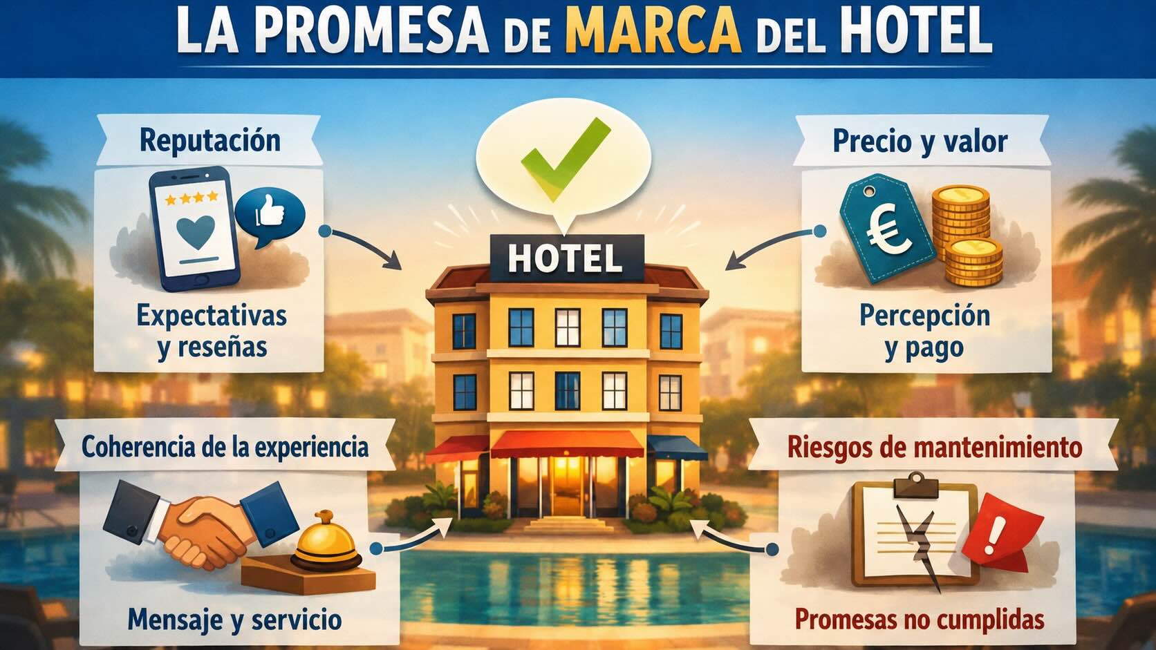 promesa de marca del hotel