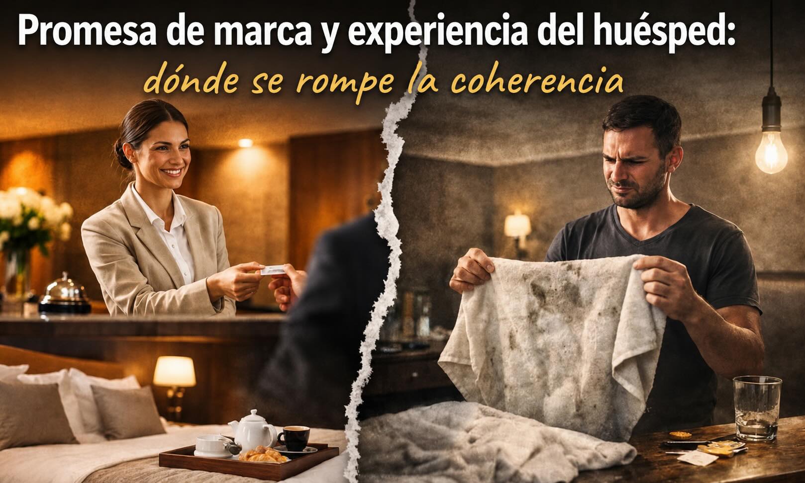 promesa marca hotel experiencia cliente