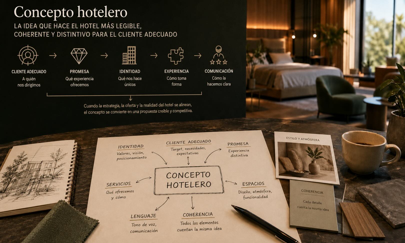 que es el concepto hotelero