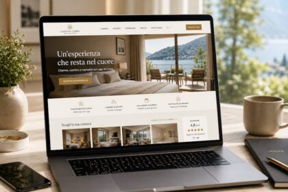 homepage sito hotel marketing funnel