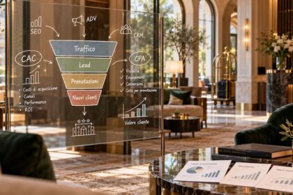 costo acquisizione cliente hotel cac canali performance
